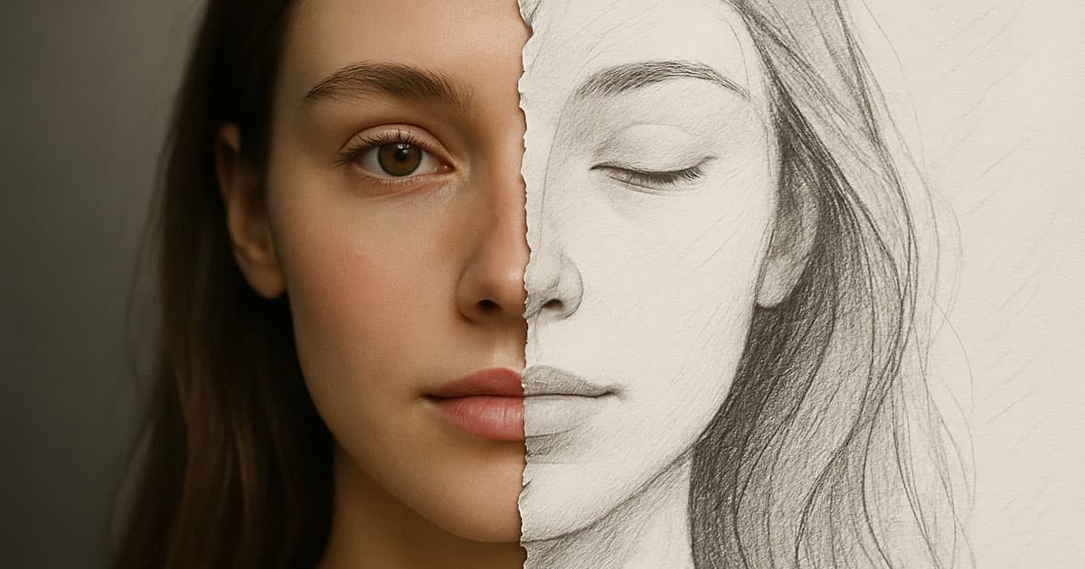 ARTception — Dual Artistic Portrait